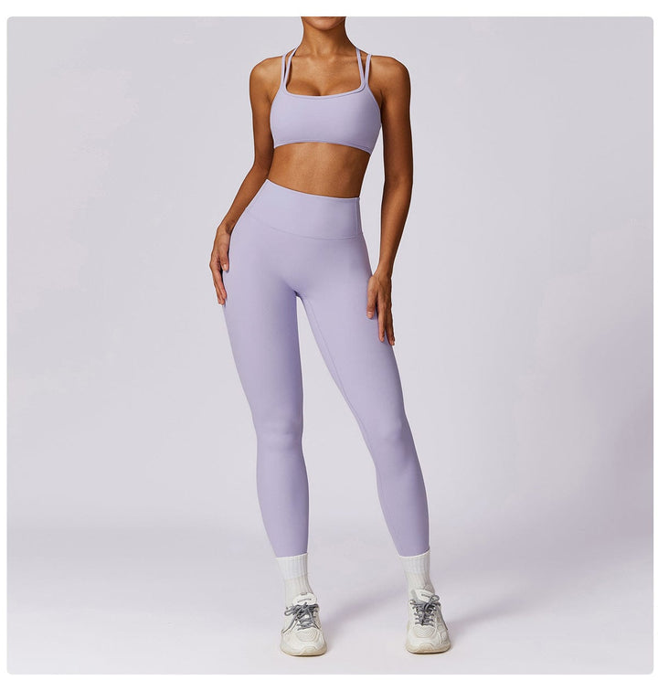 Valantomode | High-Waisted Tummy Control Leggings for Women - Shaping Gym Wear
