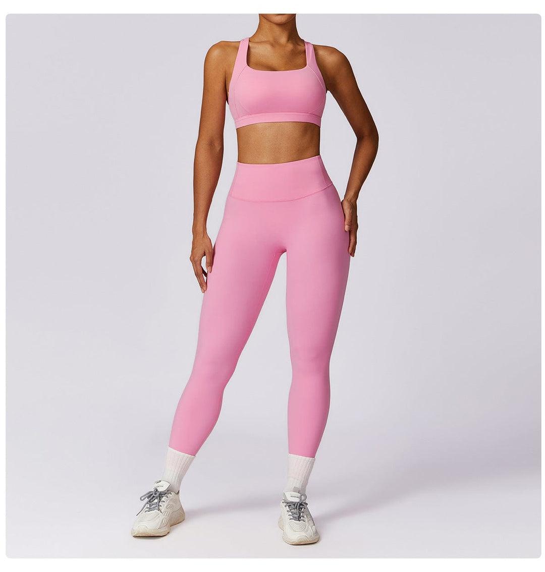 Valantomode | High-Waisted Tummy Control Leggings for Women - Shaping Gym Wear