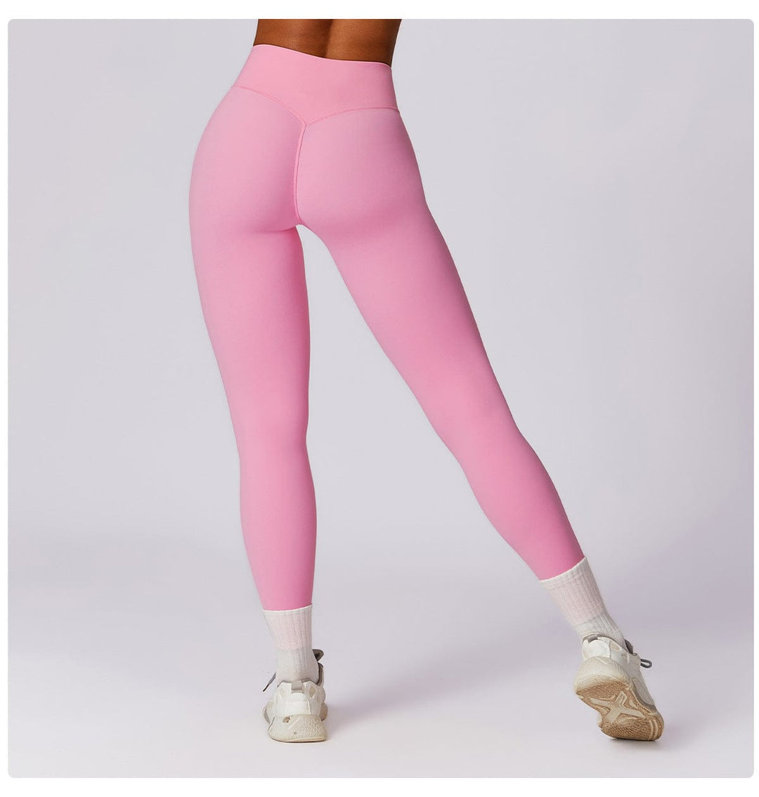Valantomode | High-Waisted Tummy Control Leggings for Women - Shaping Gym Wear