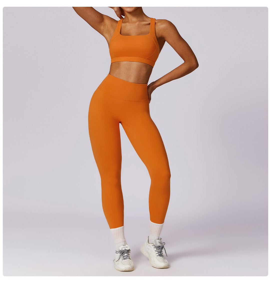 Valantomode | High-Waisted Tummy Control Leggings for Women - Shaping Gym Wear