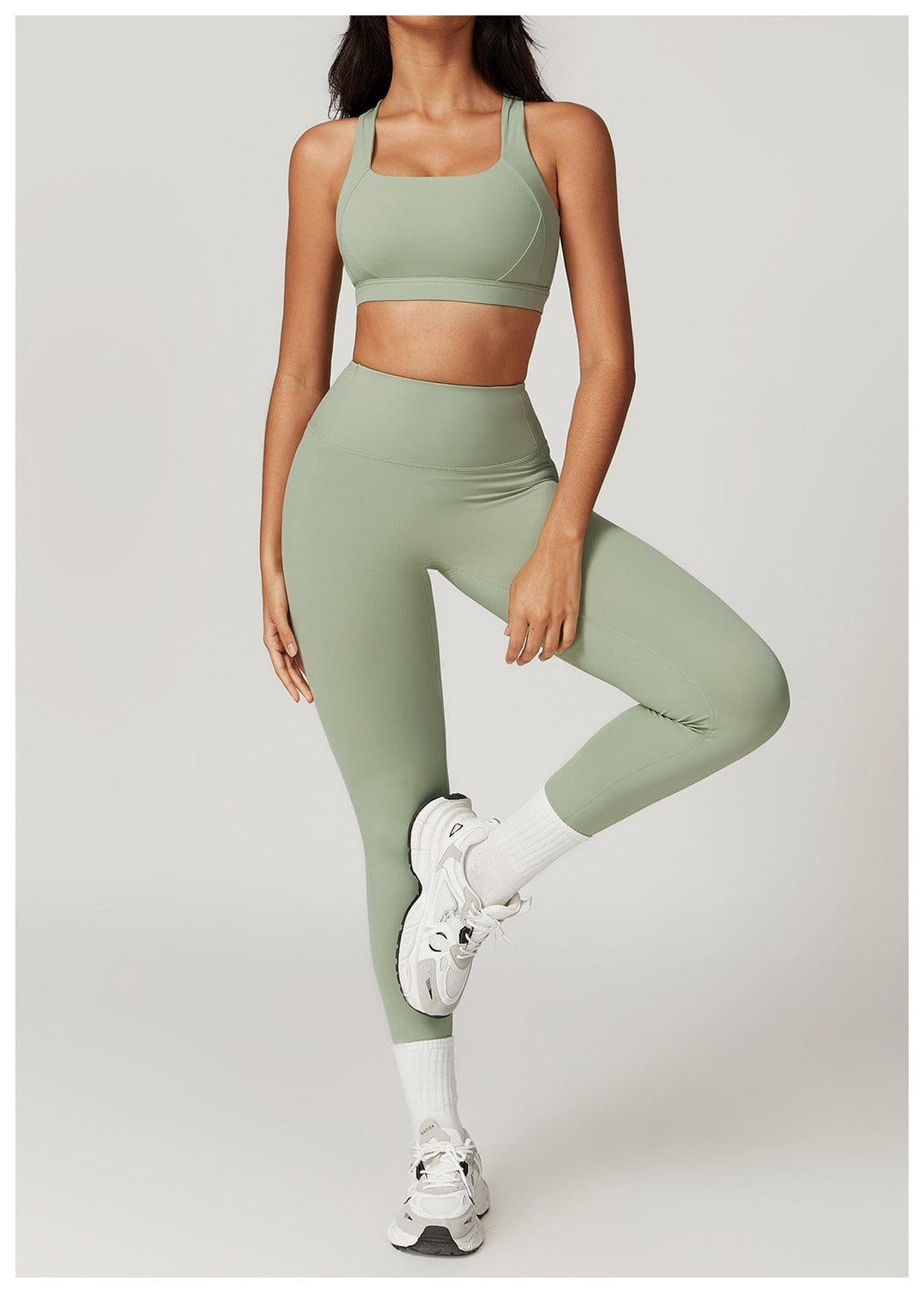 Valantomode | High-Waisted Tummy Control Leggings for Women - Shaping Gym Wear