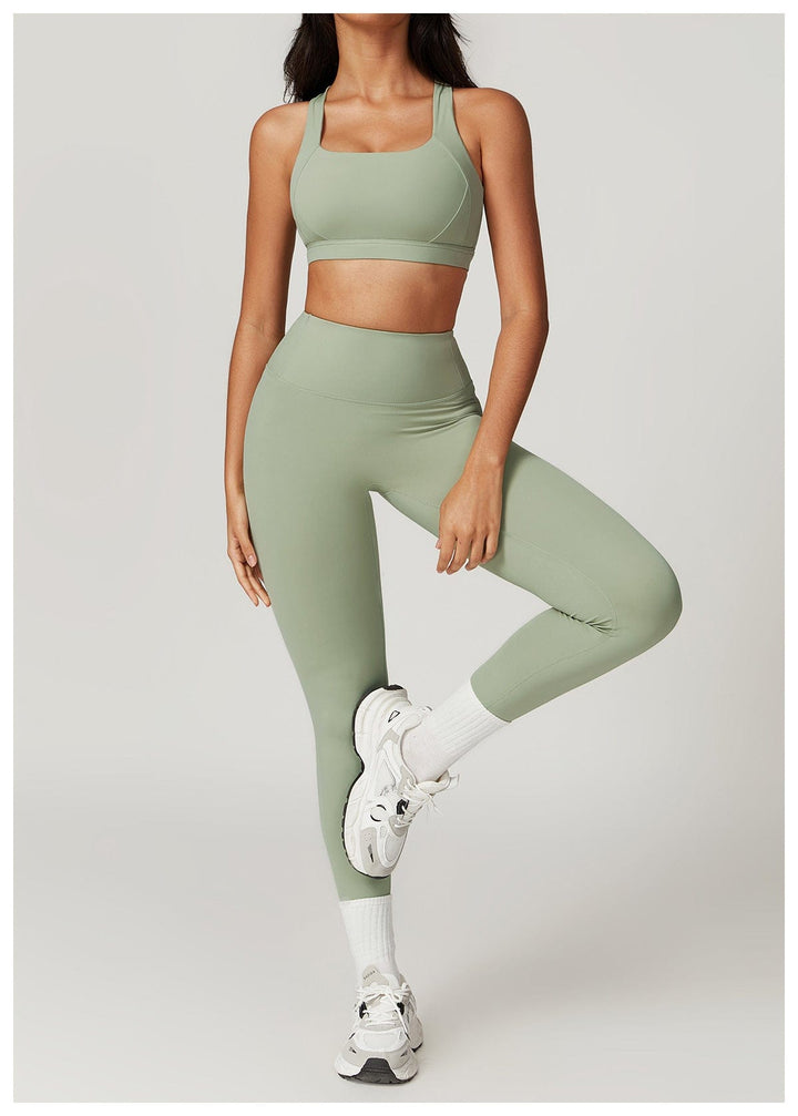 Valantomode | High-Waisted Tummy Control Leggings for Women - Shaping Gym Wear