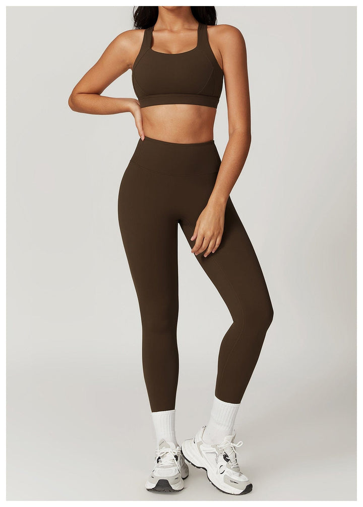 Valantomode | High-Waisted Tummy Control Leggings for Women - Shaping Gym Wear