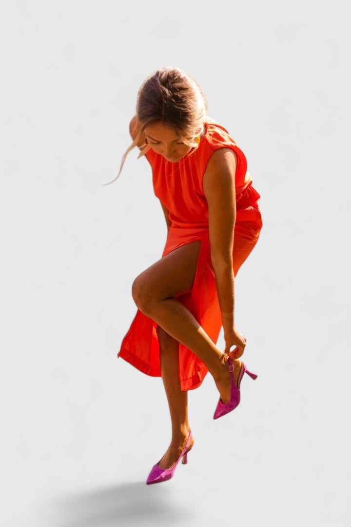 Valantomode | Chic Midi Dress Perfect for Everyday Style and Comfort