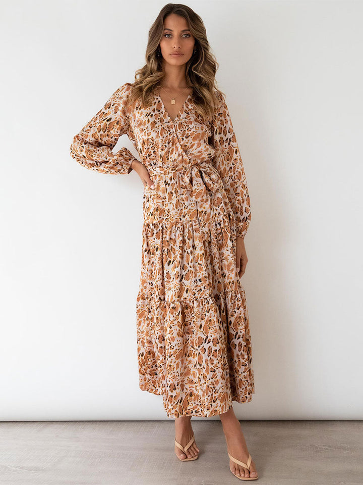 Valantomode | Chic Long Dress Ideal for Everyday Comfort and Style