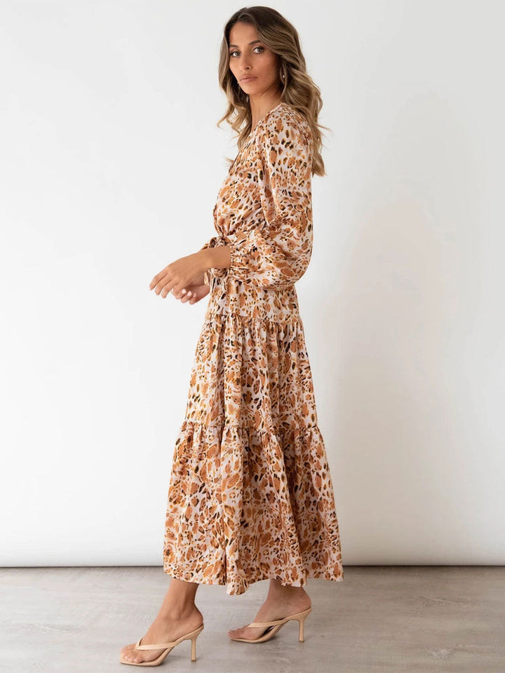 Valantomode | Chic Long Dress Ideal for Everyday Comfort and Style