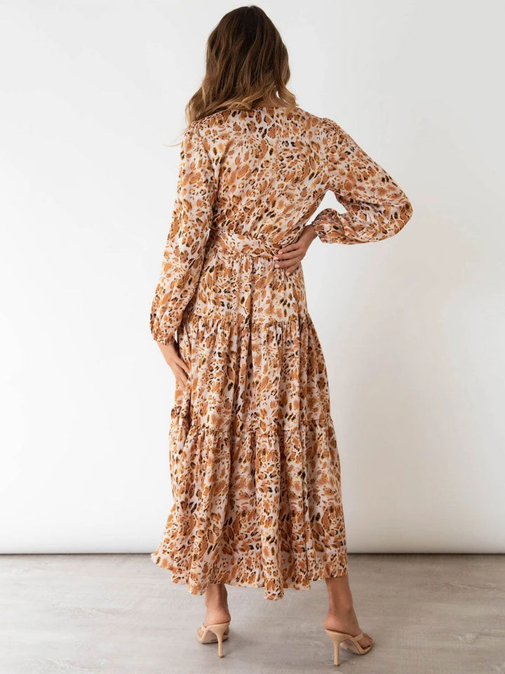Valantomode | Chic Long Dress Ideal for Everyday Comfort and Style