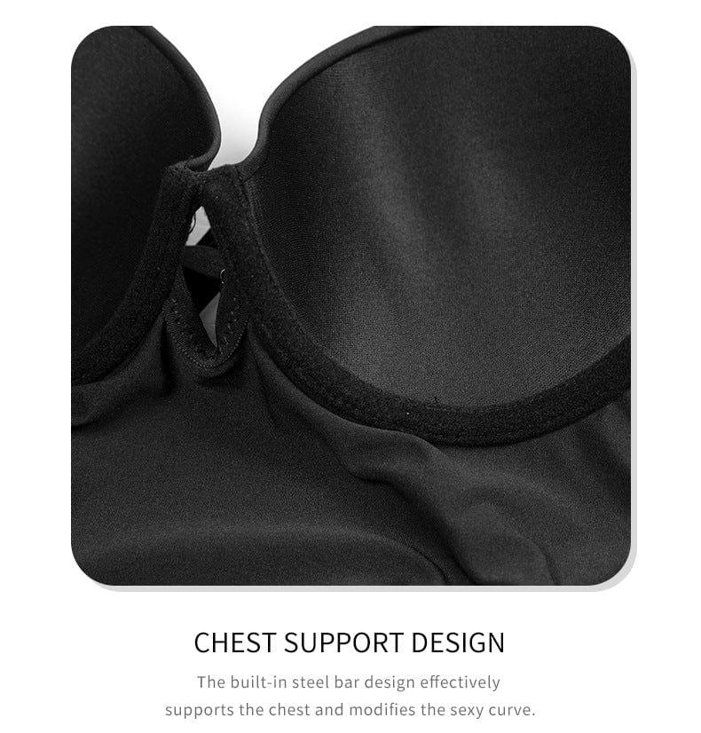 Valantomode | Curve-Hugging Mini Slip Dress with Built-In Bra and Slimming Side Slits | Shapewear for a Flattering Fit