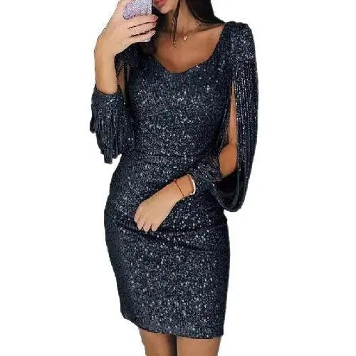 Valantomode | Stunning Sequin Dress for Women’s Evening Events