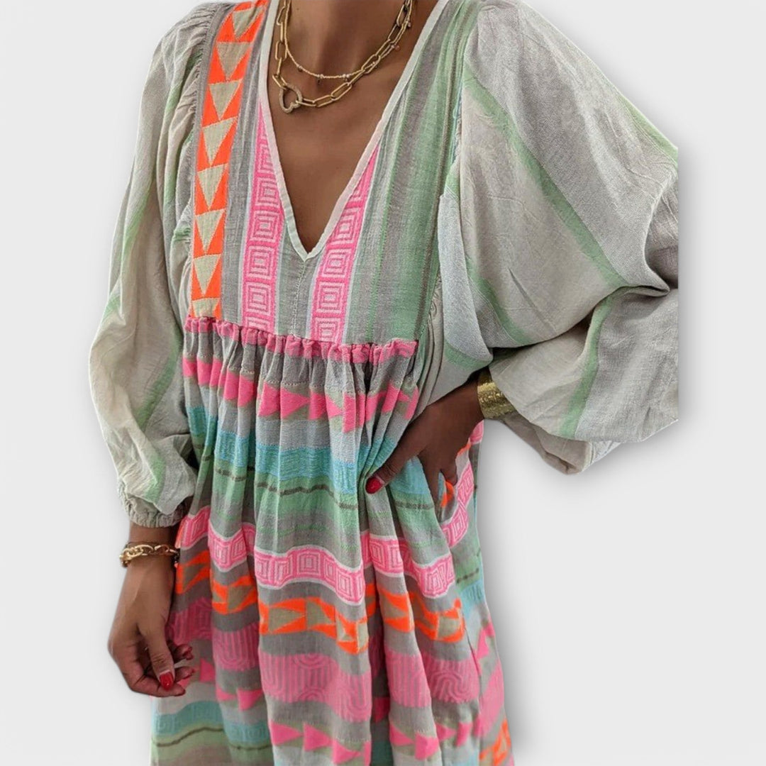 Valantomode | Relaxed Summer Dress for Everyday Style and Comfort