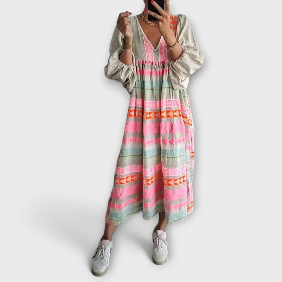 Valantomode | Relaxed Summer Dress for Everyday Style and Comfort