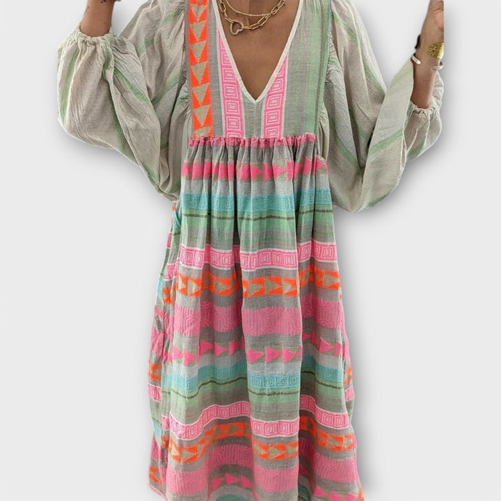 Valantomode | Relaxed Summer Dress for Everyday Style and Comfort