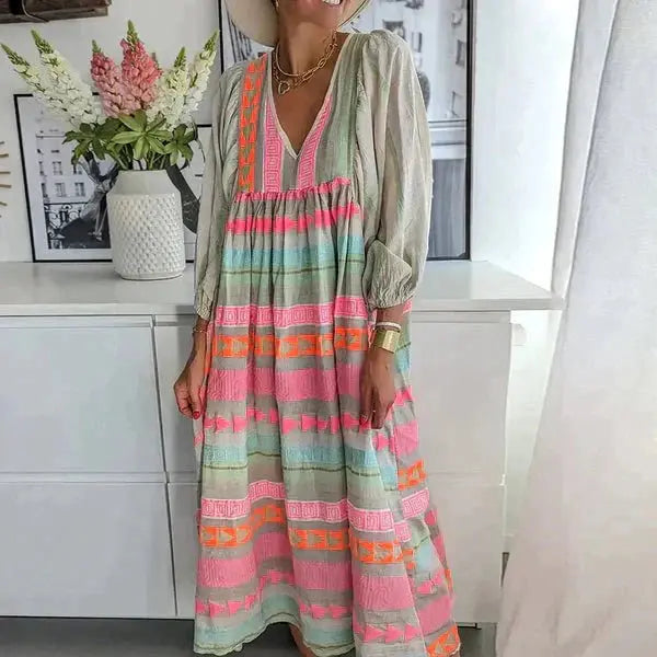 Valantomode | Chic Loose Fit Dress for Effortless Everyday Style