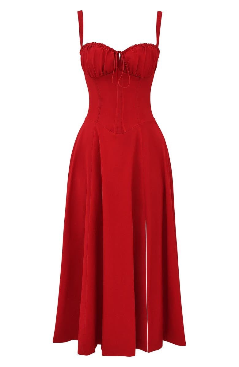 Valantomode | Chic Bustier Waist Dress for Trendy Women