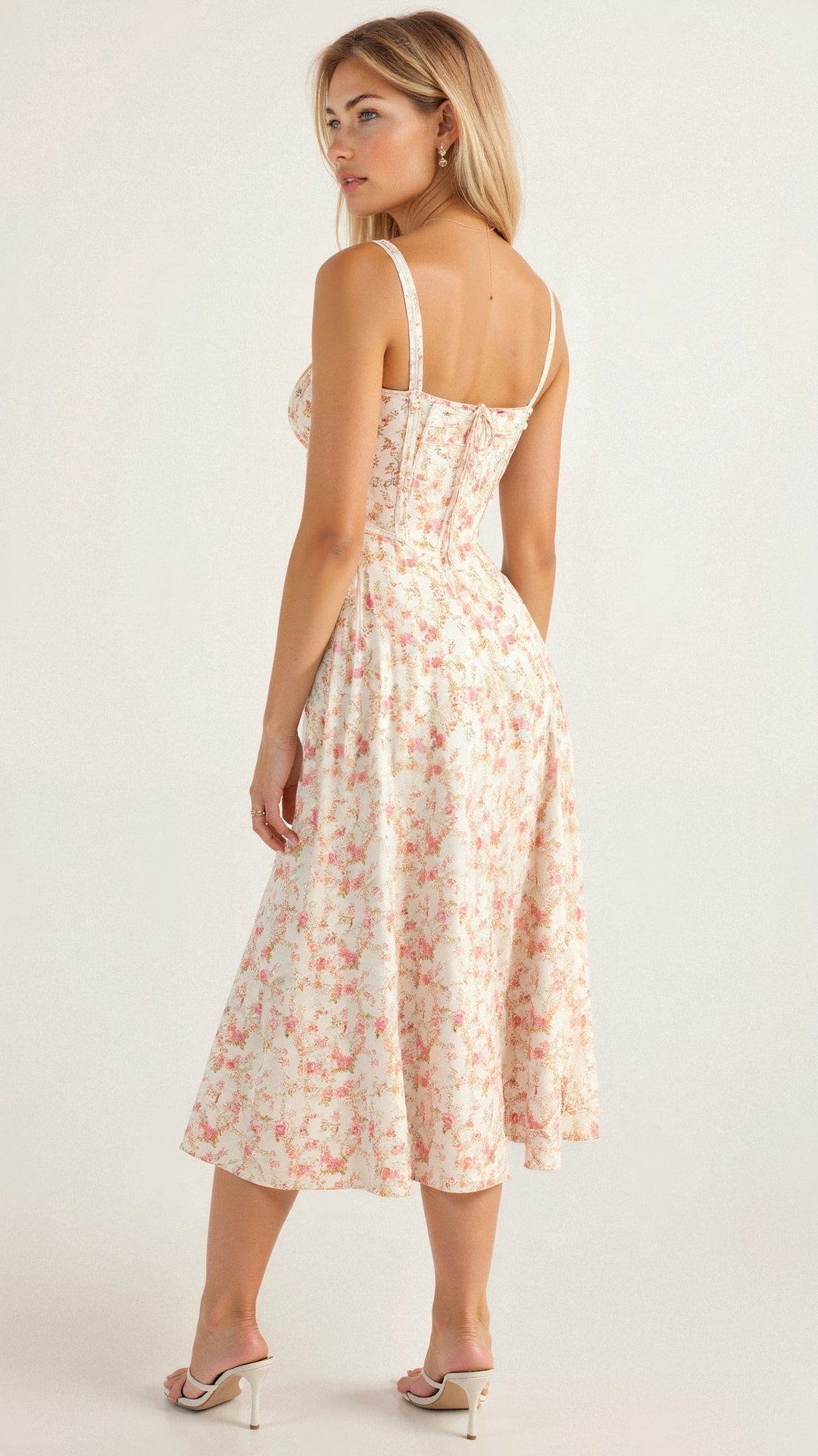 Valantomode | Chic Bustier Waist Dress for Trendy Women