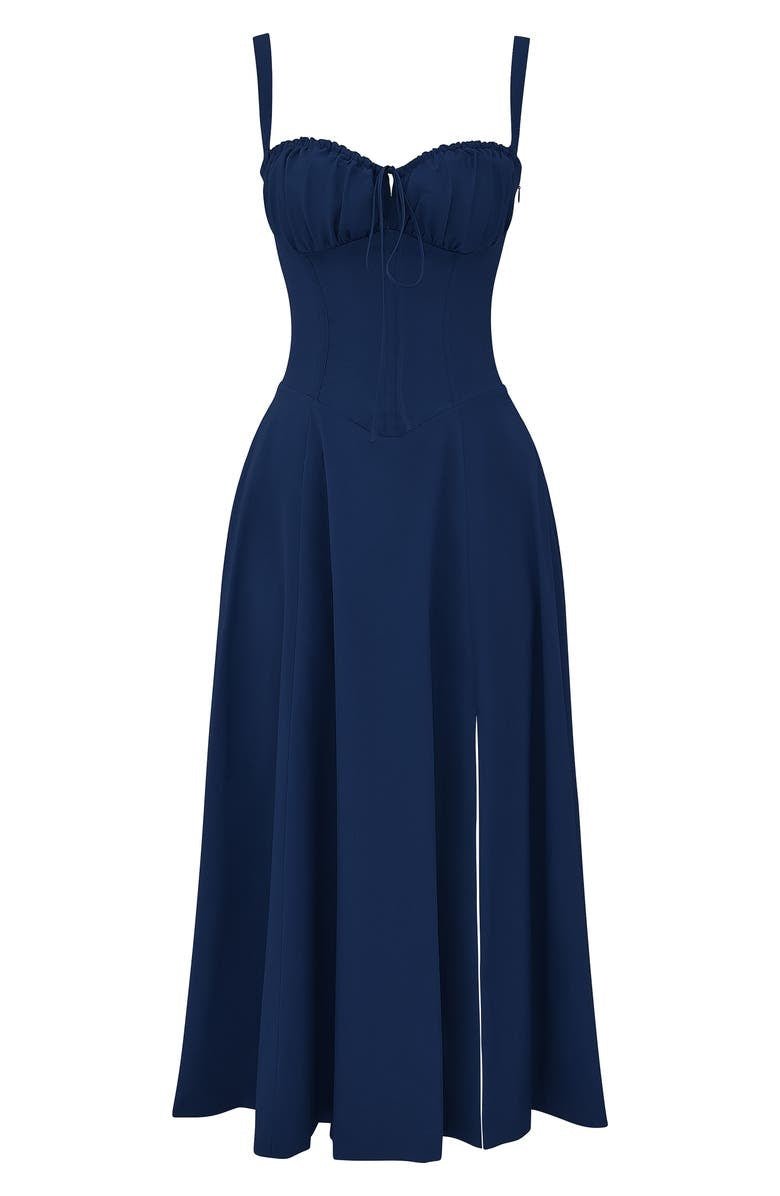 Valantomode | Chic Bustier Waist Dress for Trendy Women