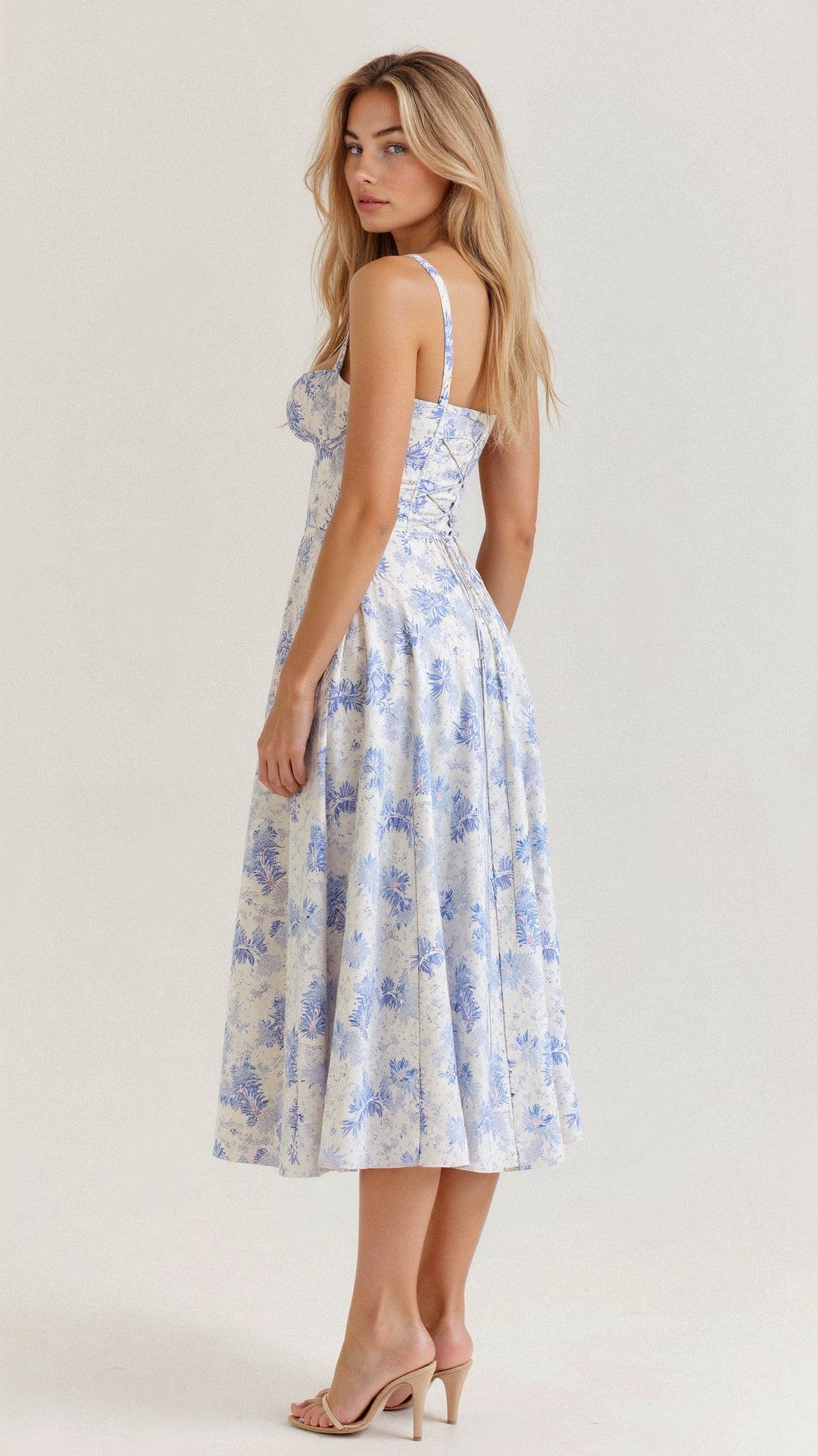 Valantomode | Chic Bustier Waist Dress for Trendy Women