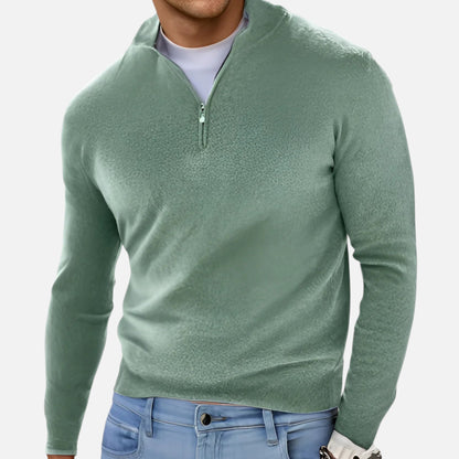 Valantomode | Men’s Half-Zip Casual Jumper