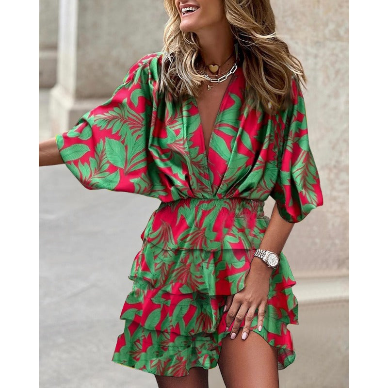Valantomode | Dress - Chic Print