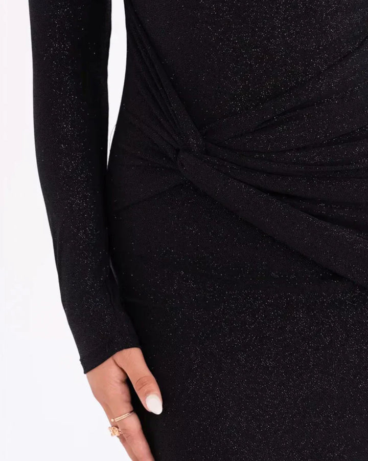 Valantomode | Stunning Sparkling Maxi Dress for Evening Parties