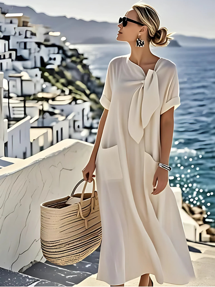 Valantomode | Chic Dress with Pockets for Everyday Stylish Wear