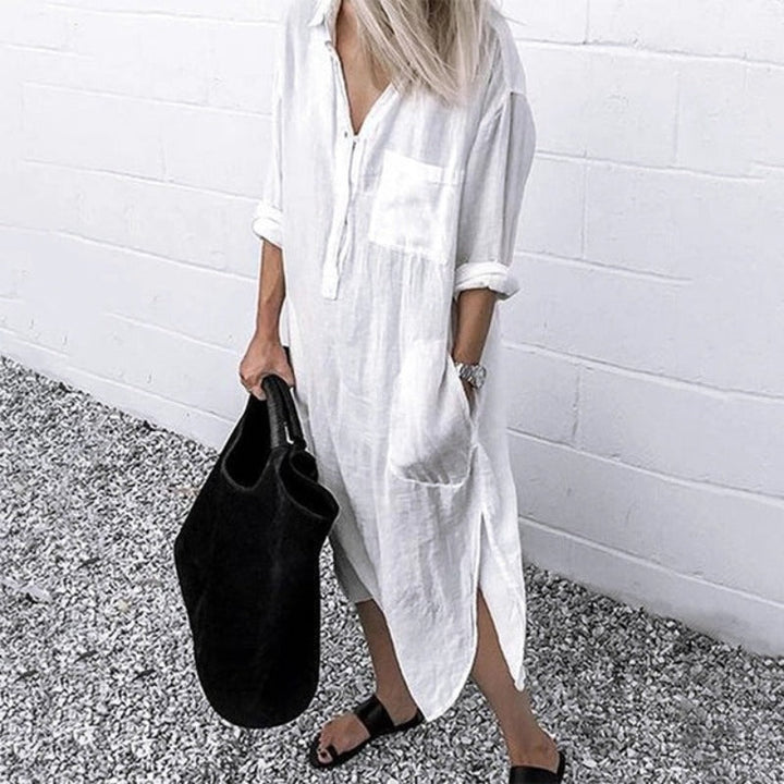 Valantomode | Effortless Loose Dress for Casual Everyday Style