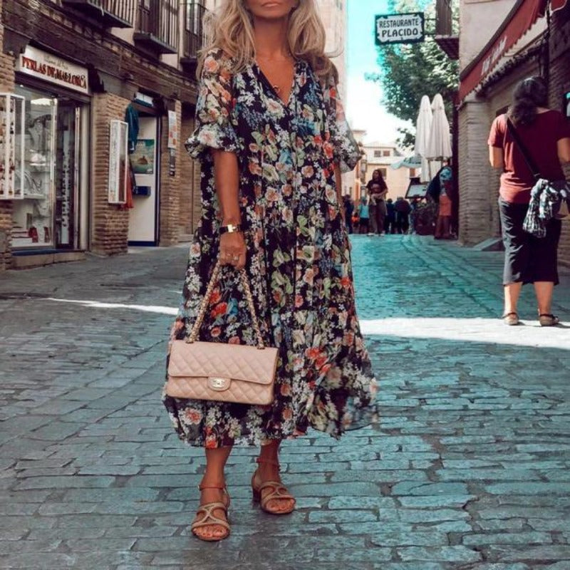Valantomode | Chic Boho Dress for Effortless Summer Style