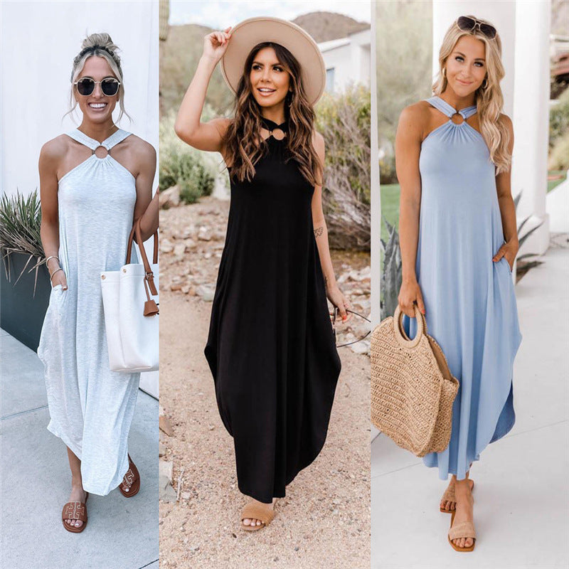 Valantomode | Bright and Breezy Maxi Dress for Summer Days