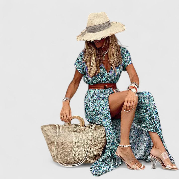 Valantomode | Chic Maxi Dress Perfect for Formal and Casual Events