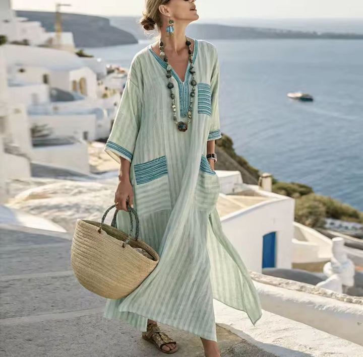 Valantomode | Chic Mary Dress for a Perfect Summer Day Outdoors