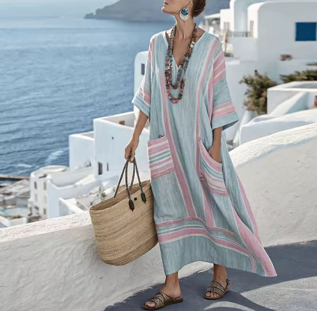 Valantomode | Chic Mary Dress for a Perfect Summer Day Outdoors