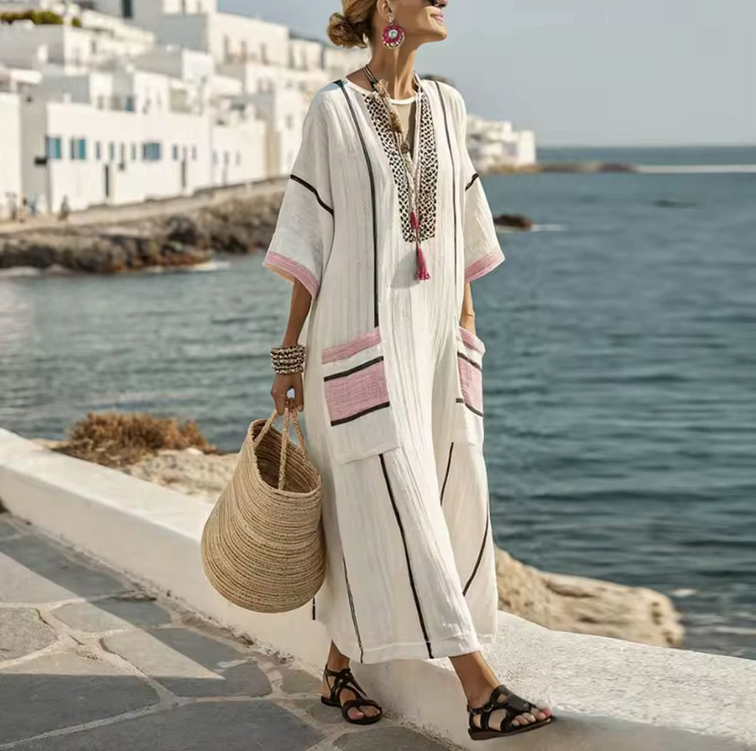 Valantomode | Chic Mary Dress for a Perfect Summer Day Outdoors