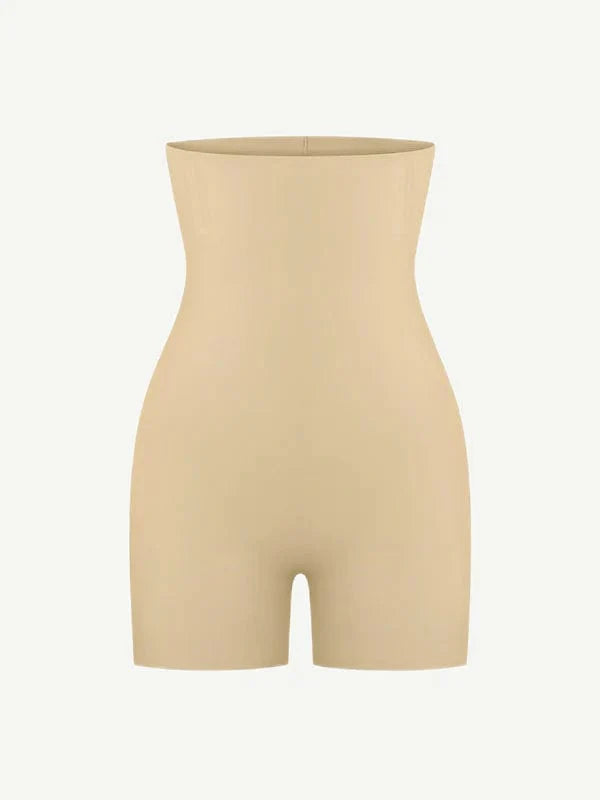 Valantomode | High-Waisted Shaper Shorts with Detachable Butt Pad