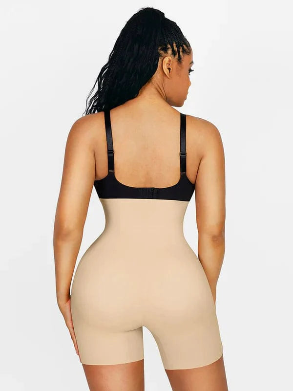 Valantomode | High-Waisted Shaper Shorts with Detachable Butt Pad