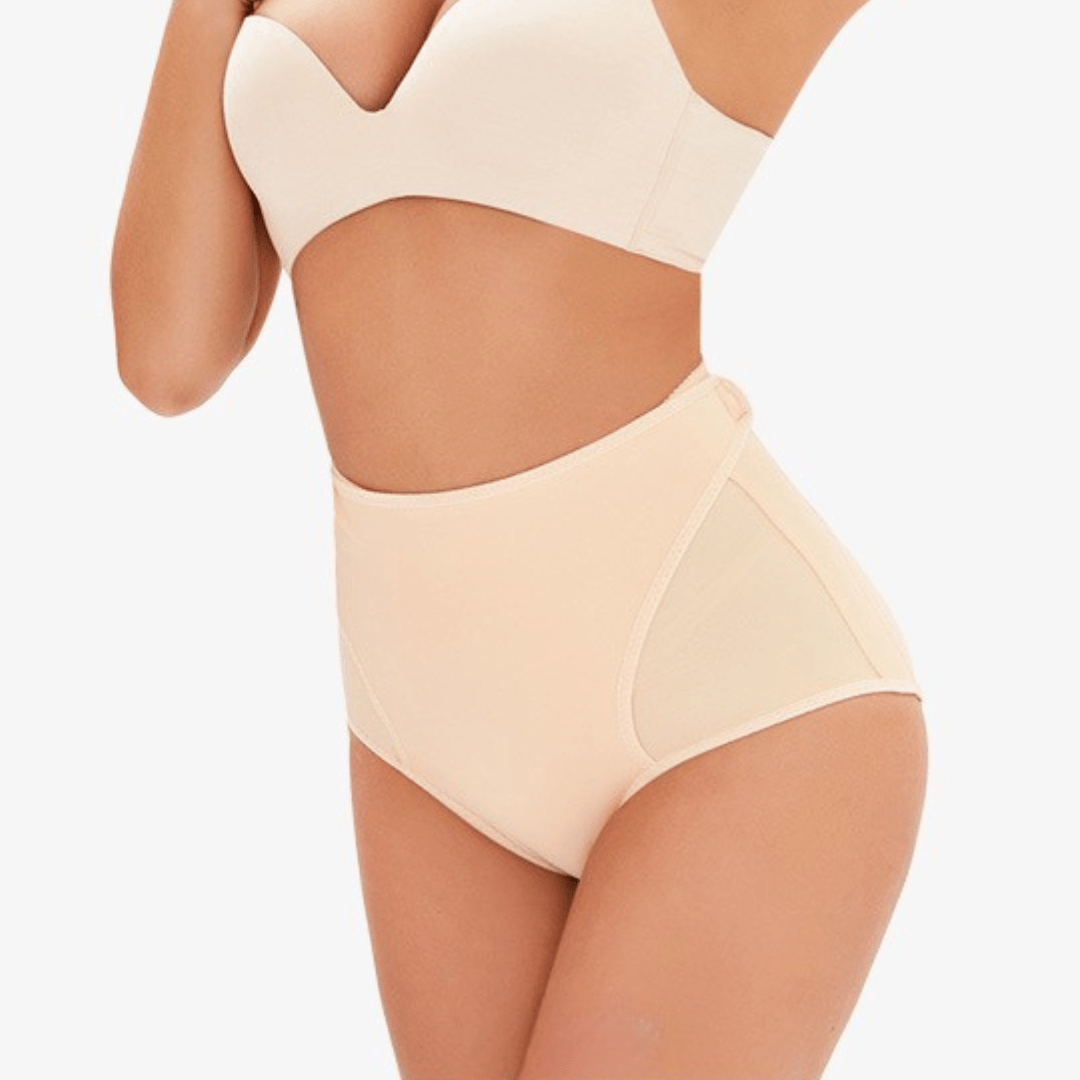 Valantomode | Adjustable High-Waist Tummy Control Shapewear Brief with Seamless Design