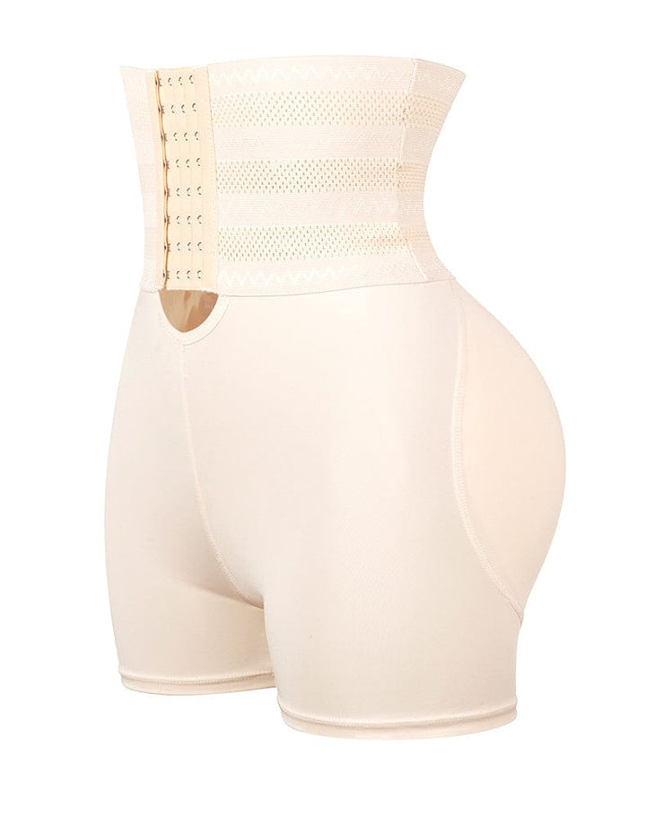 Valantomode | Shaping Shorts with Open Gusset and Hook & Eye Closure for Tummy Control