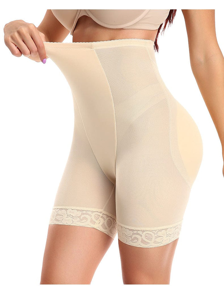 Valantomode | Lace Shaper Shorts for a Slimmer Waist with Detachable Hip Pads