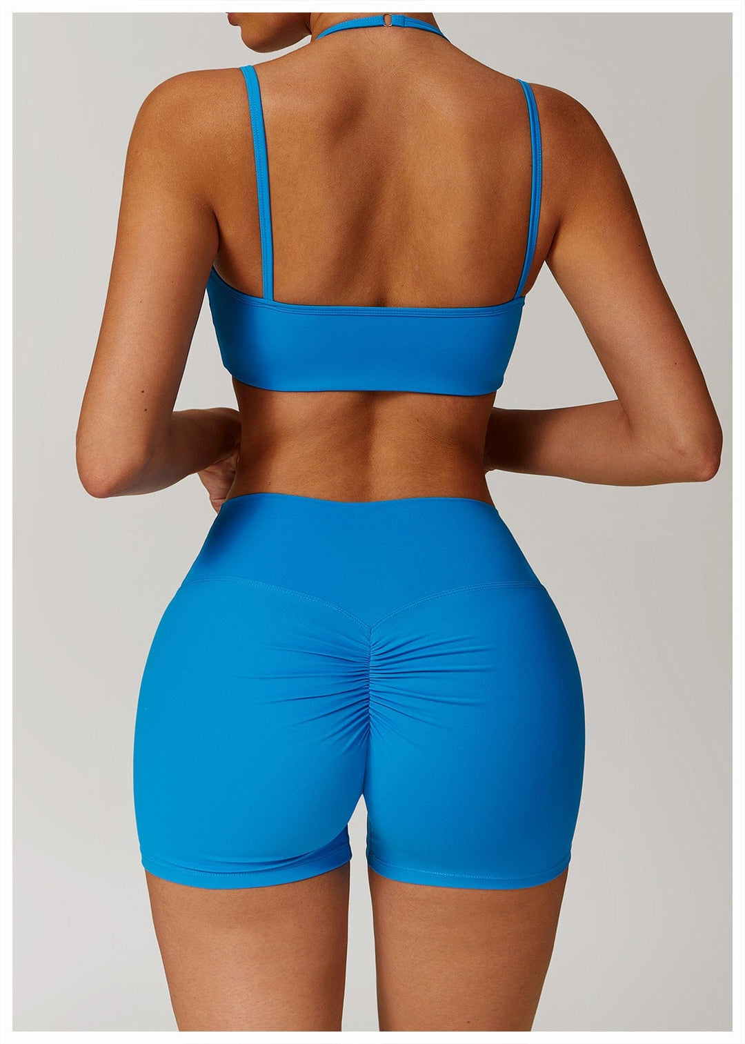 Valantomode | Women's High Waist Hip-Lifting Activewear Shorts for Gym and Sports