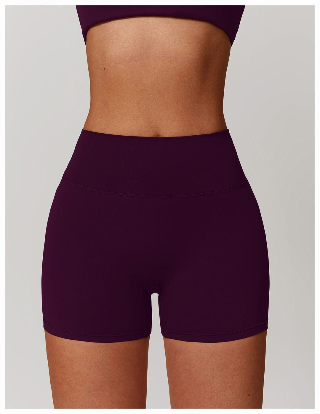Valantomode | Women's High Waist Hip-Lifting Activewear Shorts for Gym and Sports