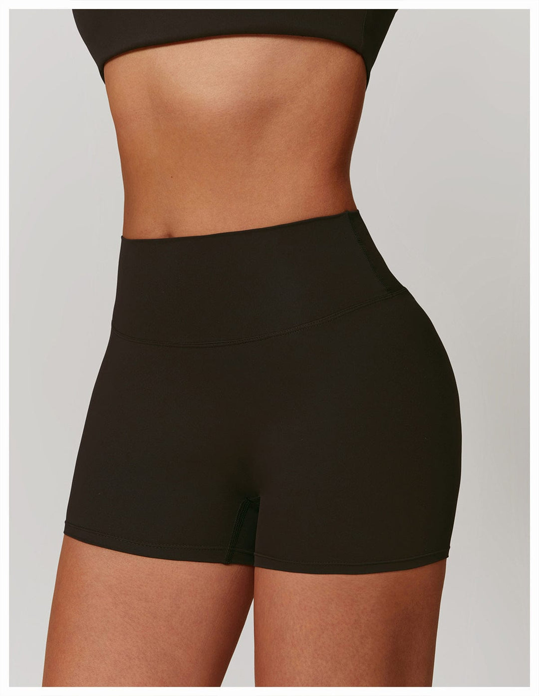 Valantomode | Women's High Waist Hip-Lifting Activewear Shorts for Gym and Sports