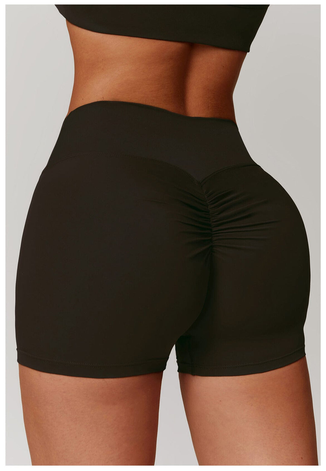 Valantomode | Women's High Waist Hip-Lifting Activewear Shorts for Gym and Sports