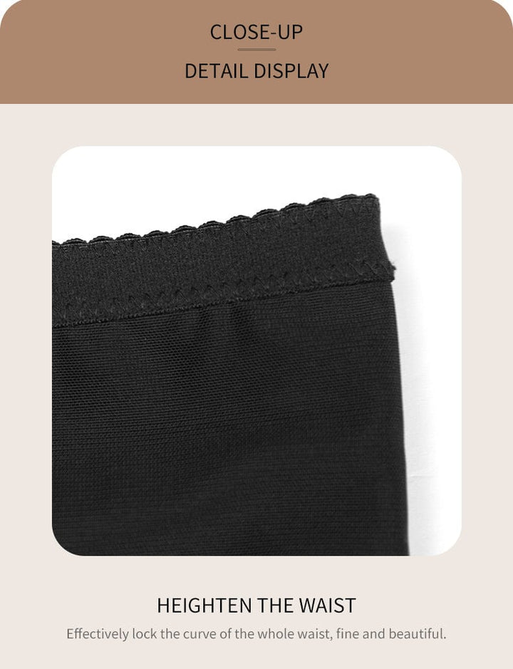 Valantomode | High-Waisted Lace Tummy Control Shapewear Briefs for Women