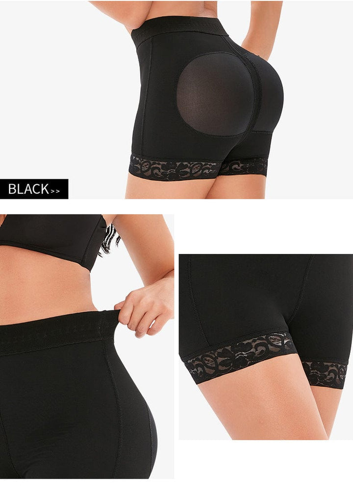 Valantomode | High-Waisted Slimming Anti-Slip Tummy Control Shorts for Hip Shaping