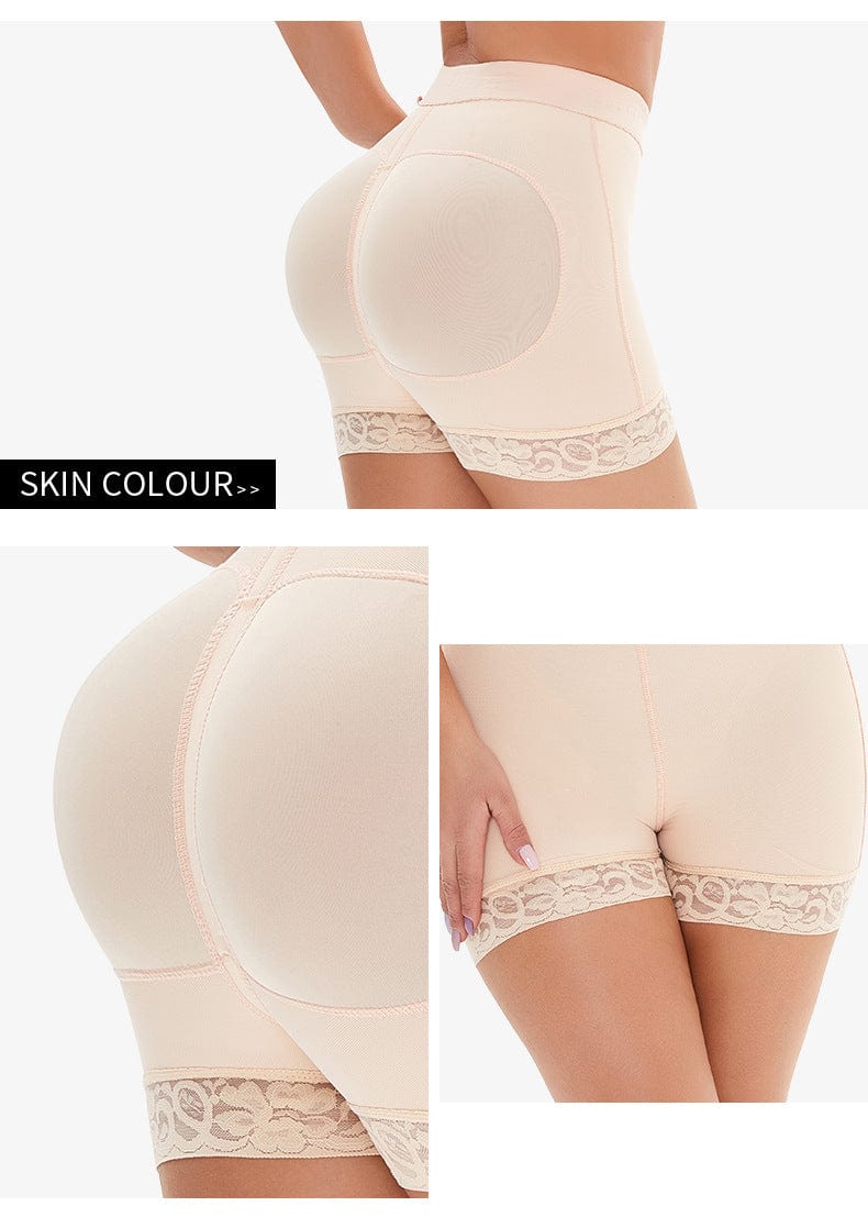 Valantomode | High-Waisted Slimming Anti-Slip Tummy Control Shorts for Hip Shaping