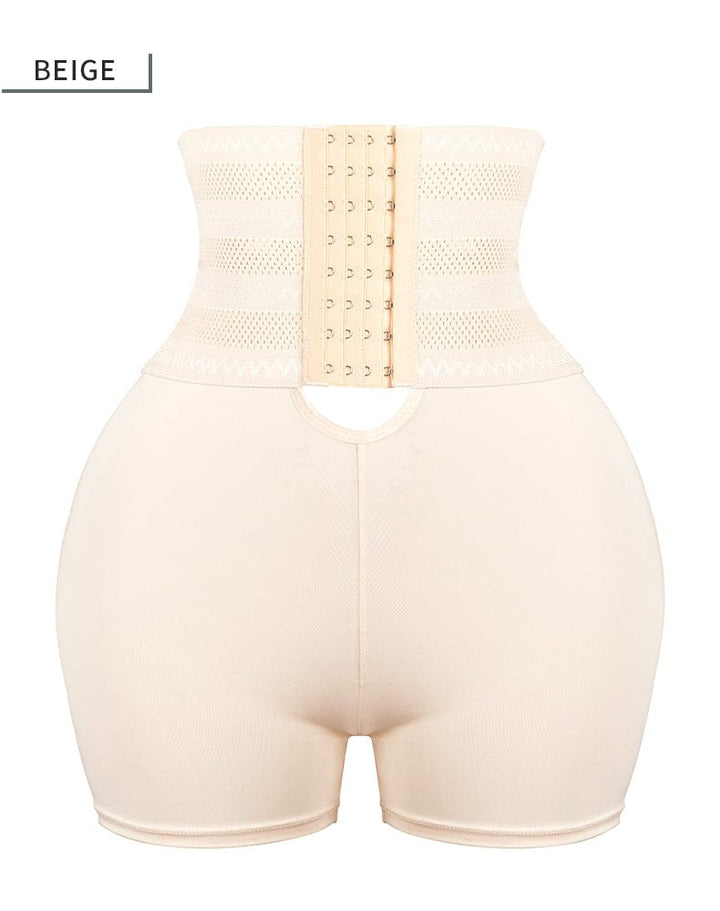 Valantomode | Shaping Shorts with Open Gusset and Hook & Eye Closure for Tummy Control