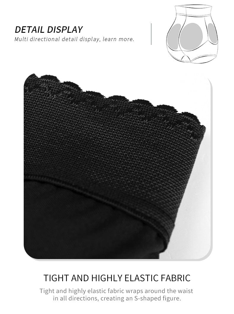 Valantomode | Shaping Shorts for Waist and Hip Slimming with Built-in Hip Pads