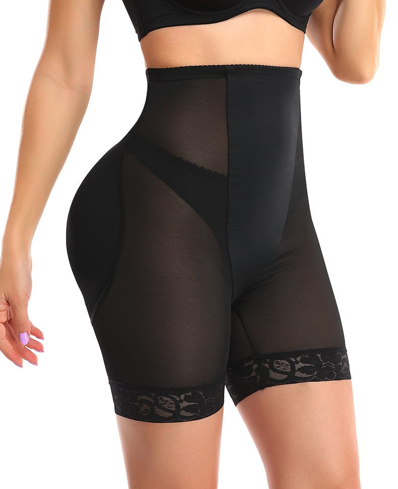 Valantomode | Lace Shaper Shorts for a Slimmer Waist with Detachable Hip Pads