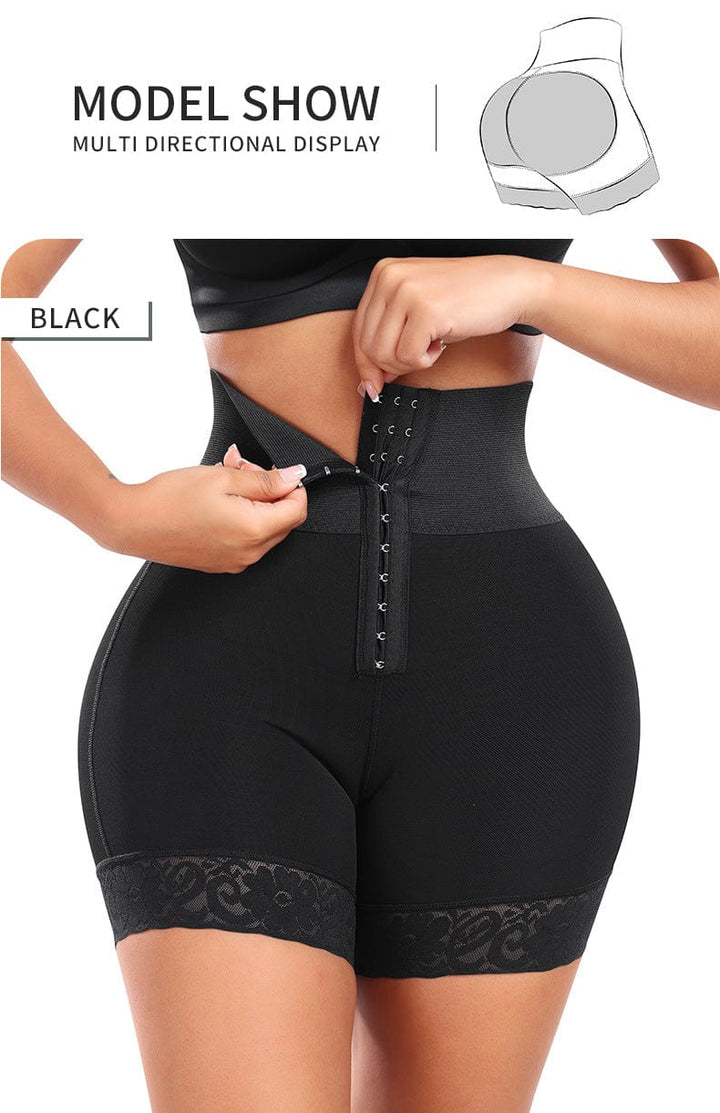 Valantomode | Lace Shaper Shorts for Women - Tummy Control and Bum Lifting