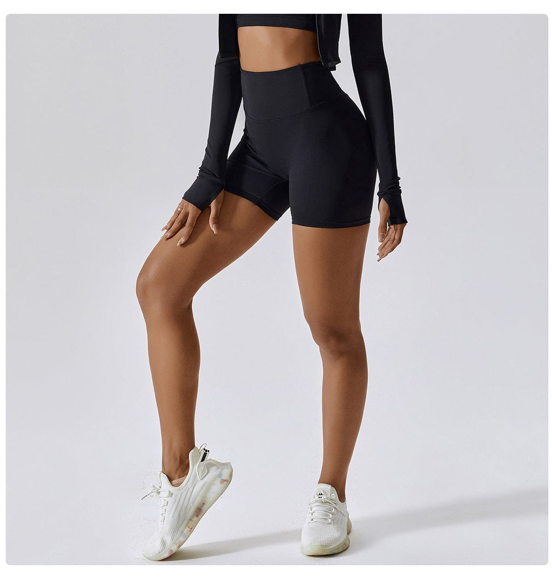 Valantomode | High-Waisted Hip-Lifting Shapewear Shorts for Women