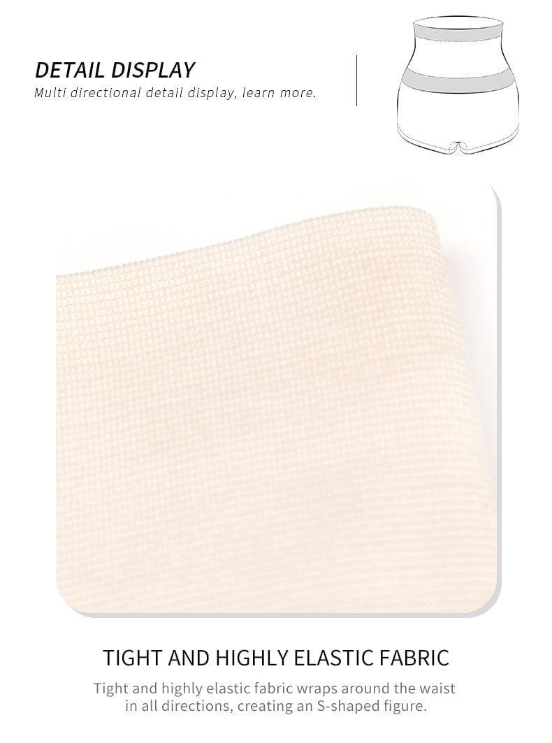 Valantomode | Seamless High-Waisted Tummy Control Shaper Shorts for Women